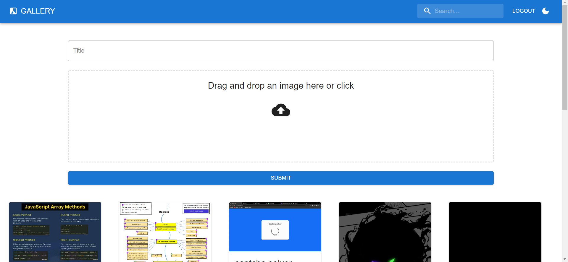 GitHub - SomnathKar000/Gallery-website: Gallery Website: Platform for ...