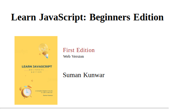 Choose a language · Learn JavaScript: Beginners Edition